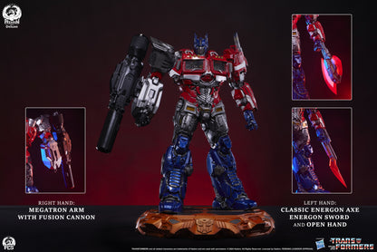 Optimus Prime Transformers Museum Scale Deluxe Statue Pre-order