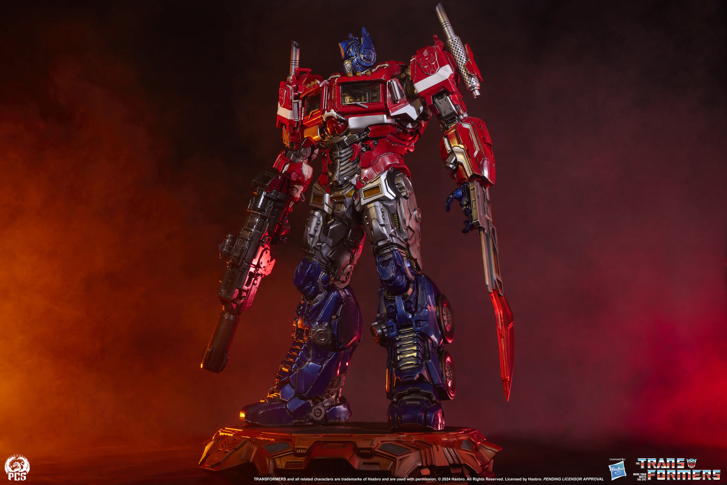 Optimus Prime Transformers Museum Scale Deluxe Statue Pre-order