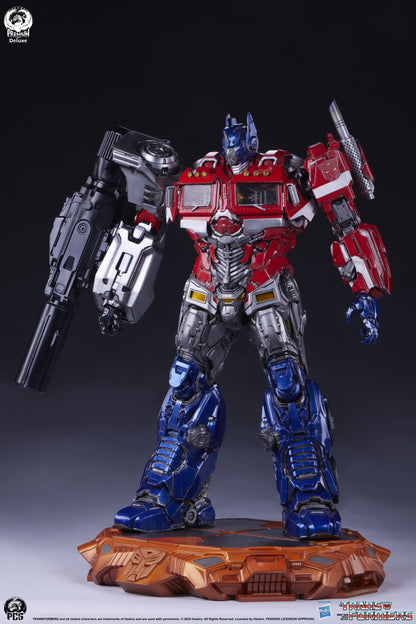 Optimus Prime Transformers Museum Scale Deluxe Statue Pre-order