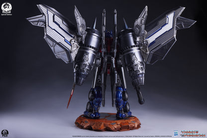 Optimus Prime Jet Convoy Transformers Museum Scale Statue Pre-order