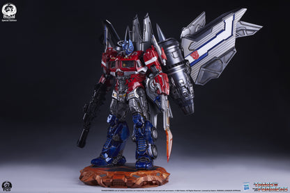 Optimus Prime Jet Convoy Transformers Museum Scale Statue Pre-order