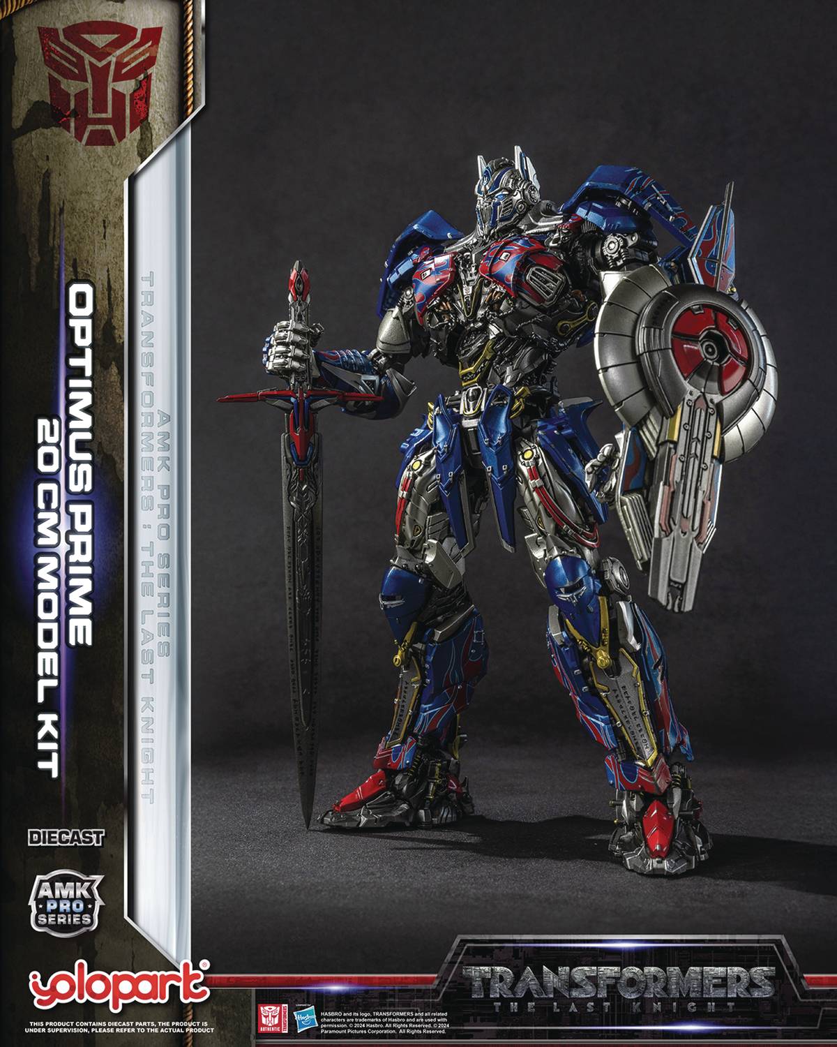 Optimus Prime Transformers The Last Knight AMK Pro Series Action Figure Pre-order