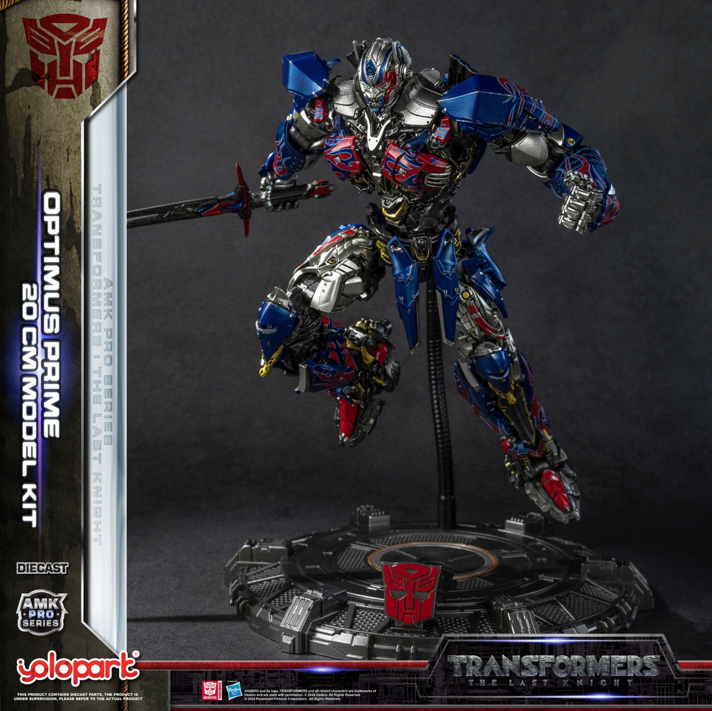 Optimus Prime Transformers The Last Knight AMK Pro Series Action Figure Pre-order