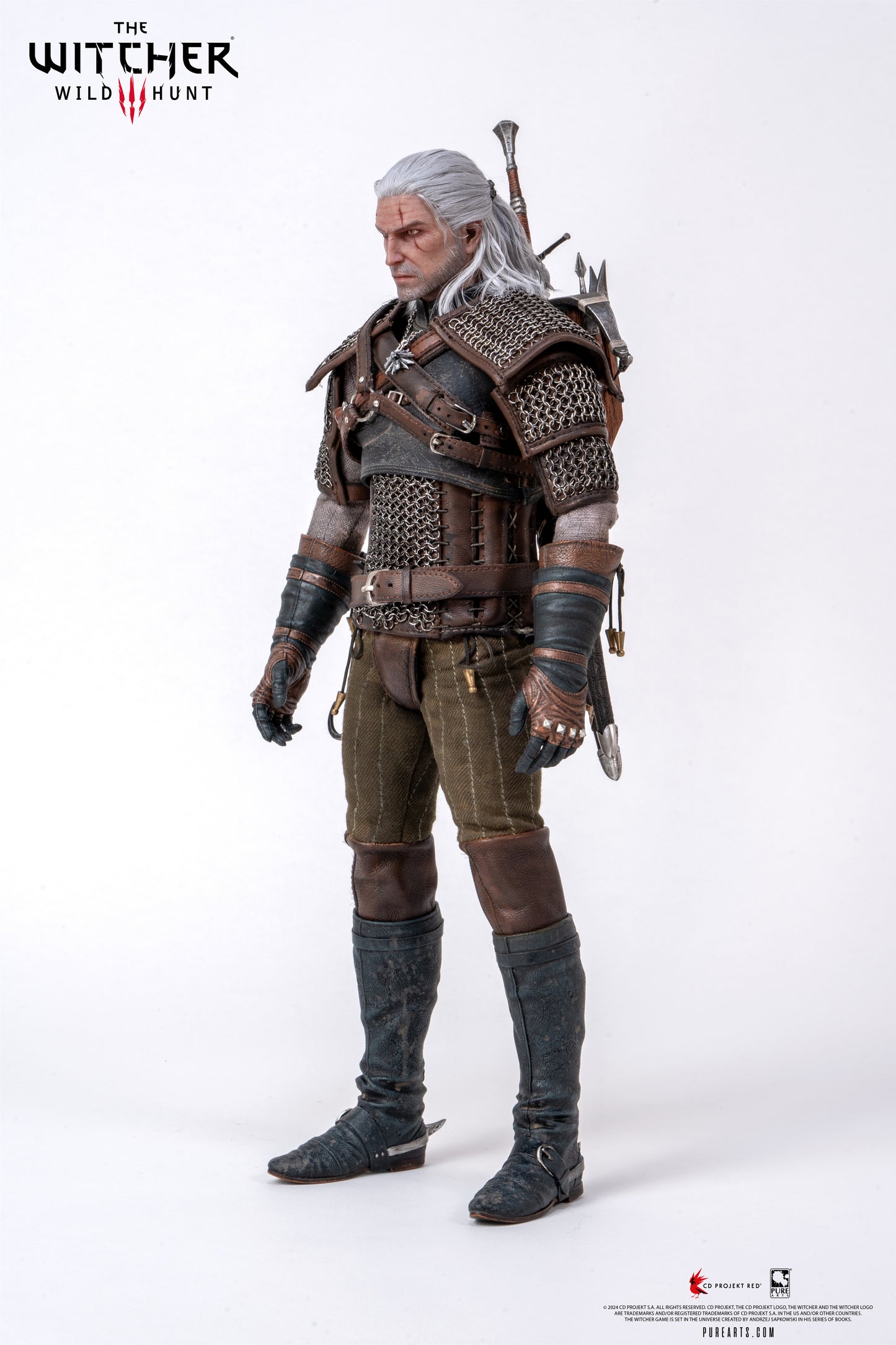 Geralt of Rivia Witcher 3 1/6 Scale Action Figure Pre-order