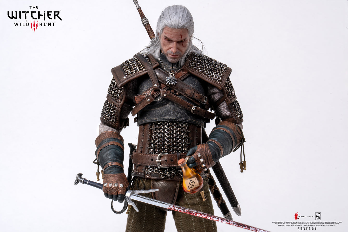 Geralt of Rivia Witcher 3 1/6 Scale Action Figure Pre-order