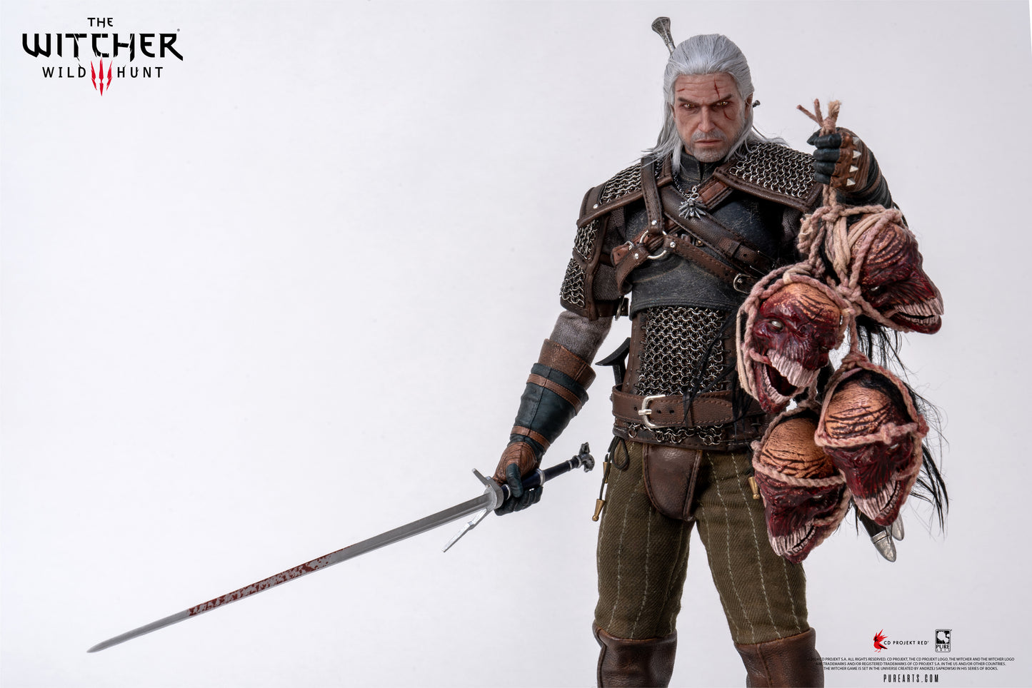 Geralt of Rivia Witcher 3 1/6 Scale Action Figure Pre-order