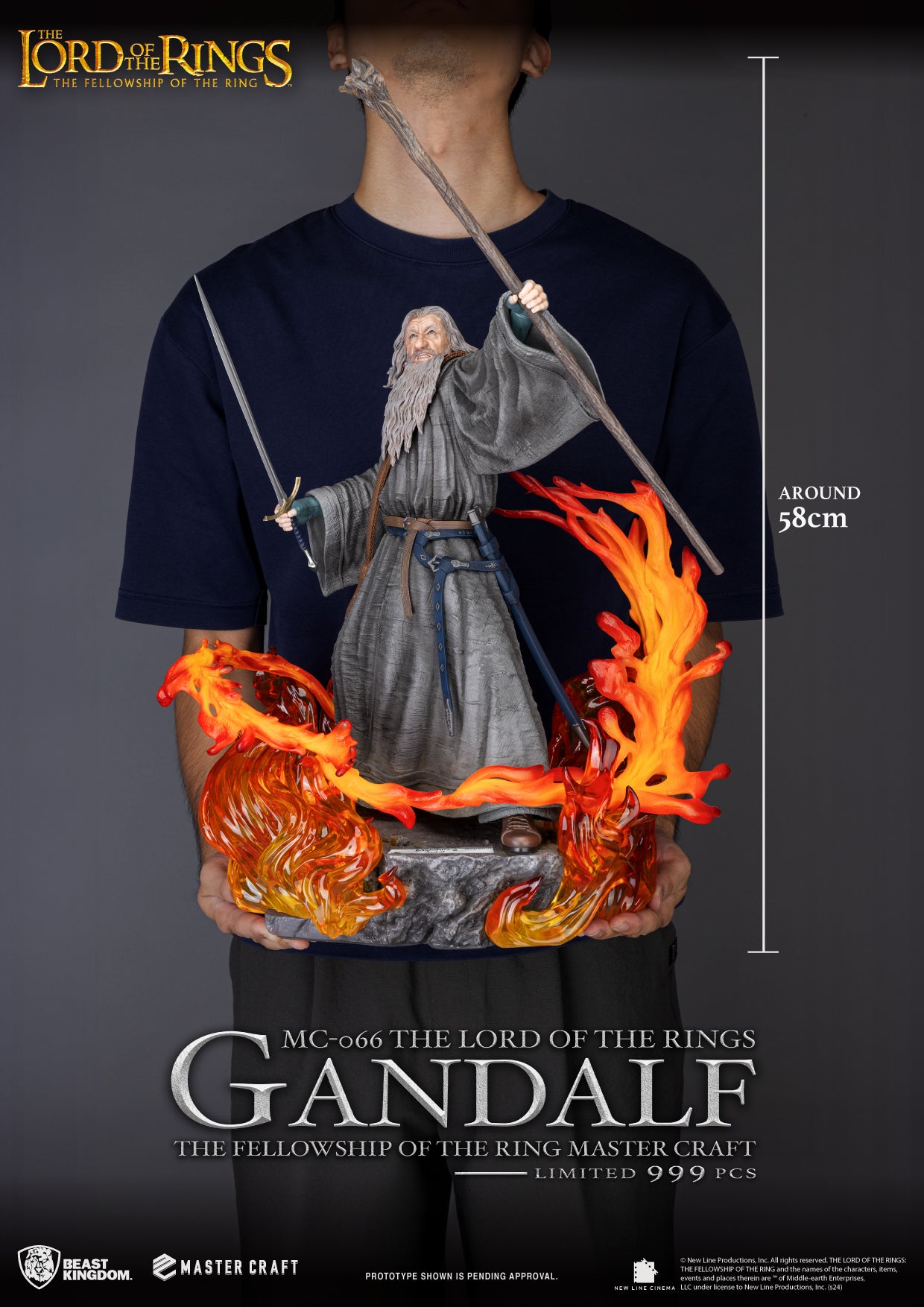 Gandolf LOTR Master Craft Statue Pre-order