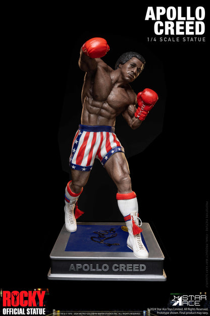 Apollo Creed Rocky 1/4 Scale Statue Pre-order