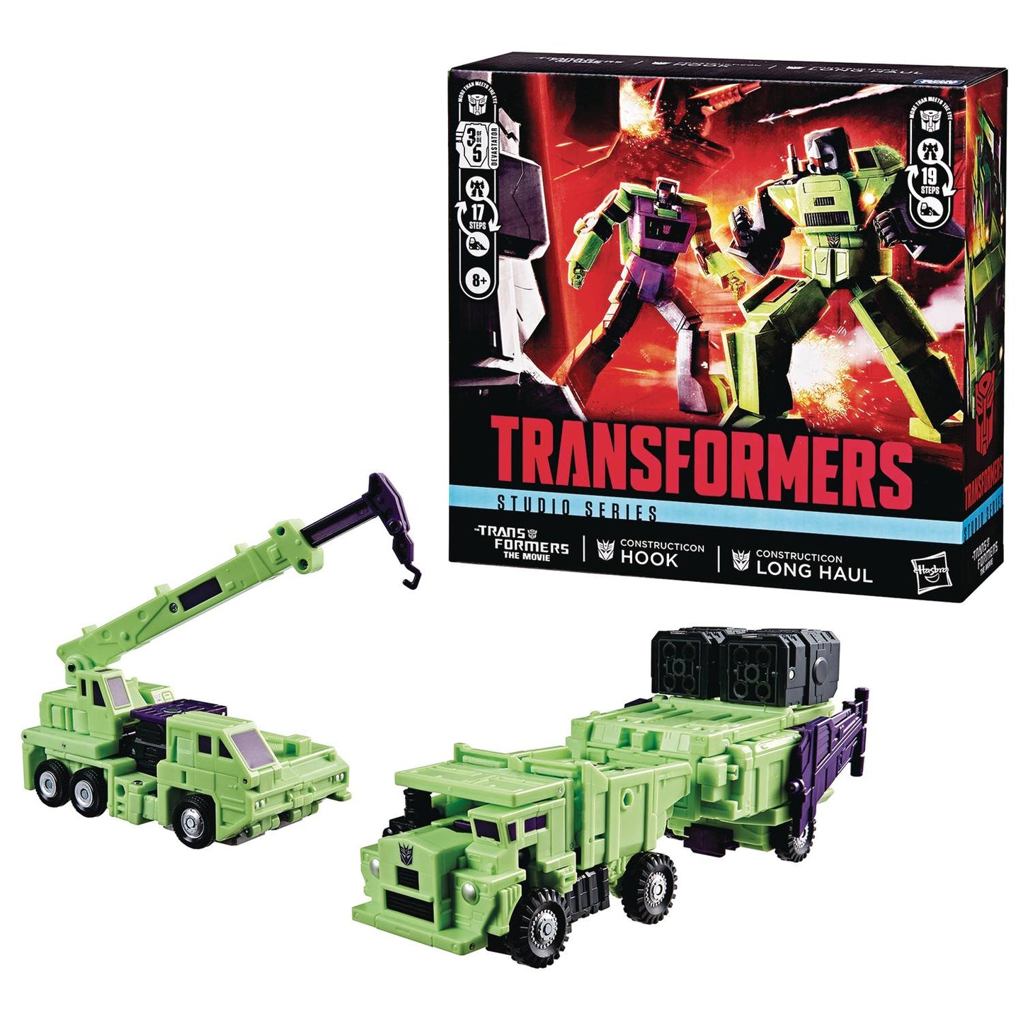 Hook and Longhaul 2 Pack Devastator Transformers Studios Series Action Figure Pre-order