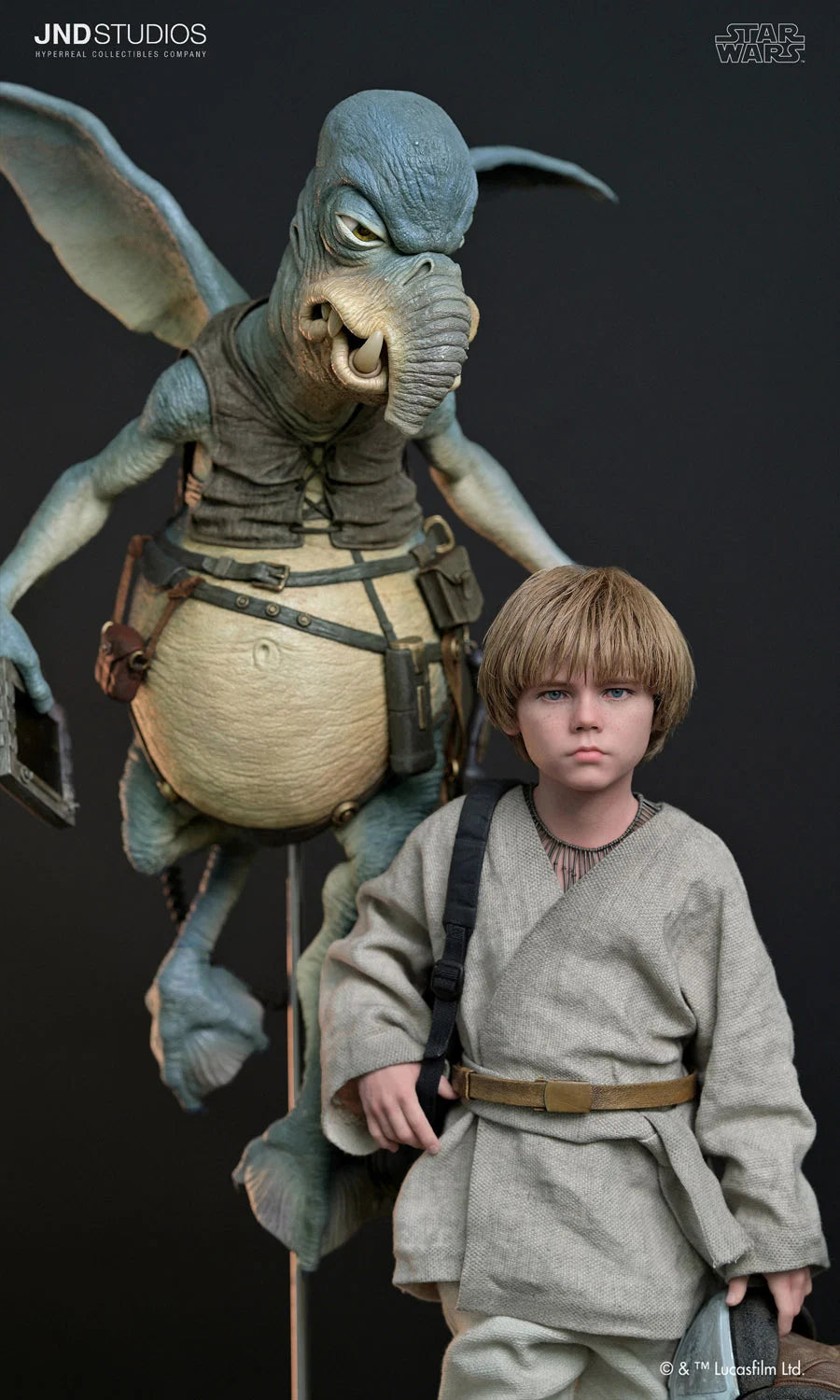 Anakin Skywalker and Watto Star Wars 1/3 Scale Statue Pre-order