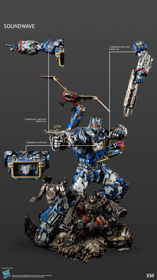Soundwave Transformers XM Studios 1/10 Scale Statue