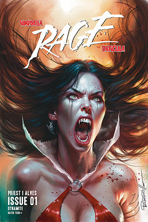Vampirella Dracula Rage #1 Parrillo Premium Metal Cover Dynamite Comic