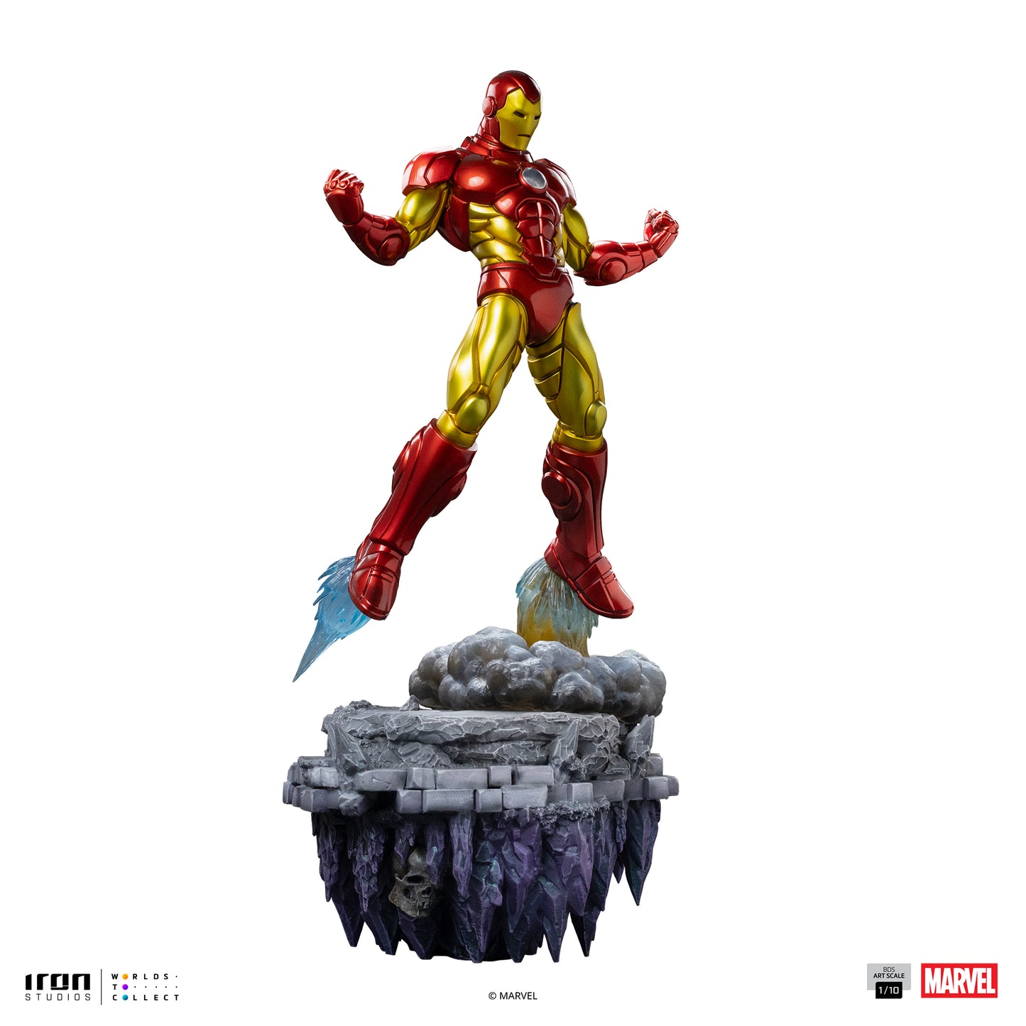 Iron Man Infinity Gauntlet Diorama 1/10 Scale Statue Pre-order