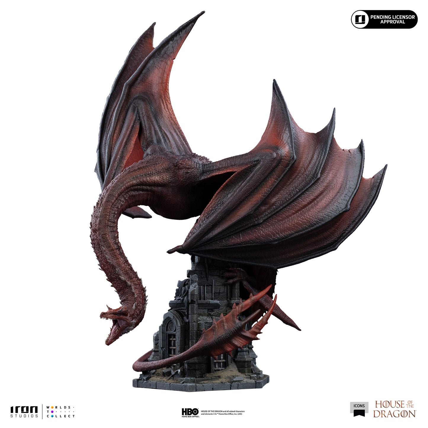 Caraxes House of the Dragon Non-Scale Statue Pre-order