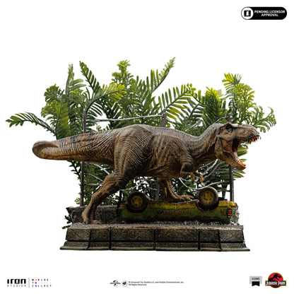 T-Rex Breakout Set A Jurassic Park Non-Scale Statue Pre-order