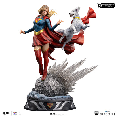 Supergirl & Krypto Supergirl Movie 1/10 Scale Statue Pre-order