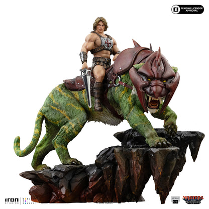 He-Man and Battlecat MOTU Movie 1/10 Scale Statue Pre-order