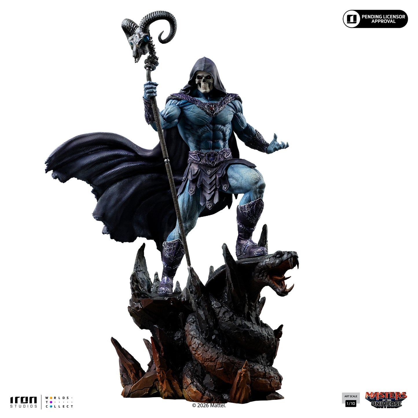 Skeletor Masters of the Universe Movie 1/10 Scale Statue Pre-order