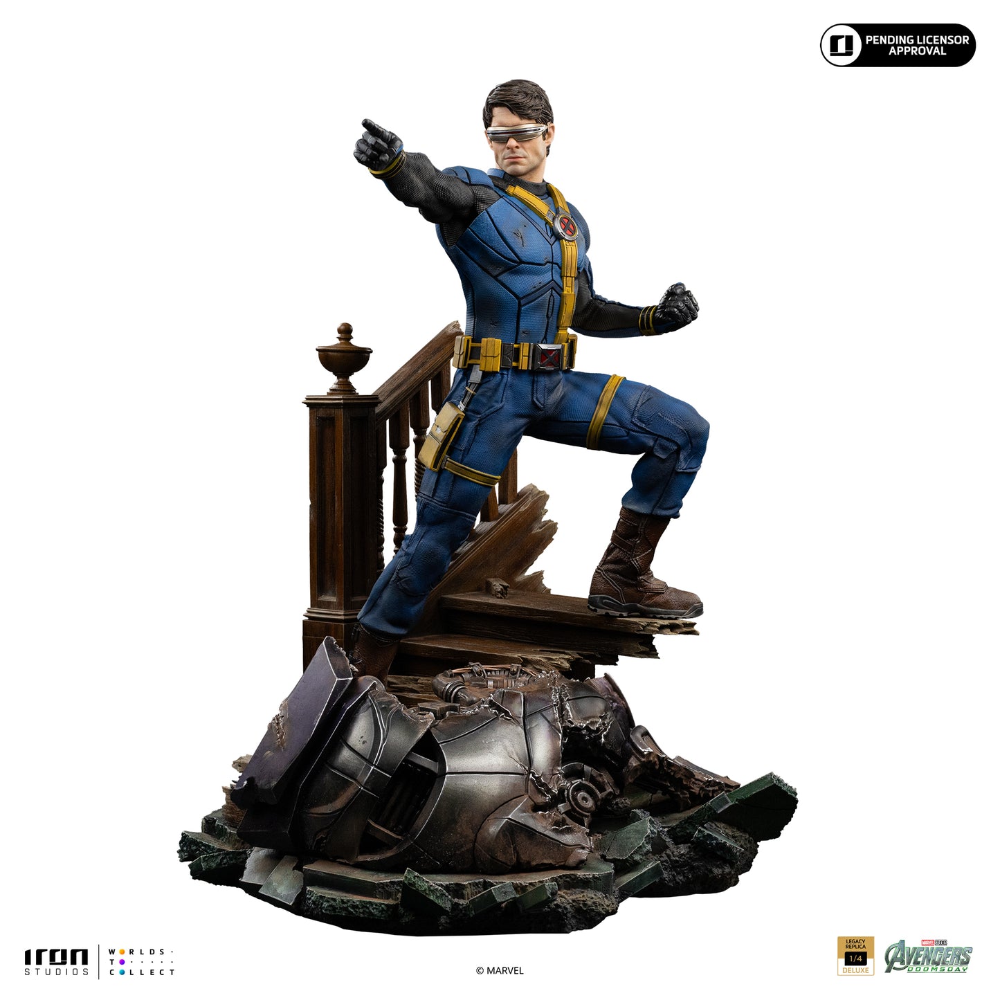 Cyclops Deluxe Avengers Doomsday 1/4 Scale Statue Pre-order