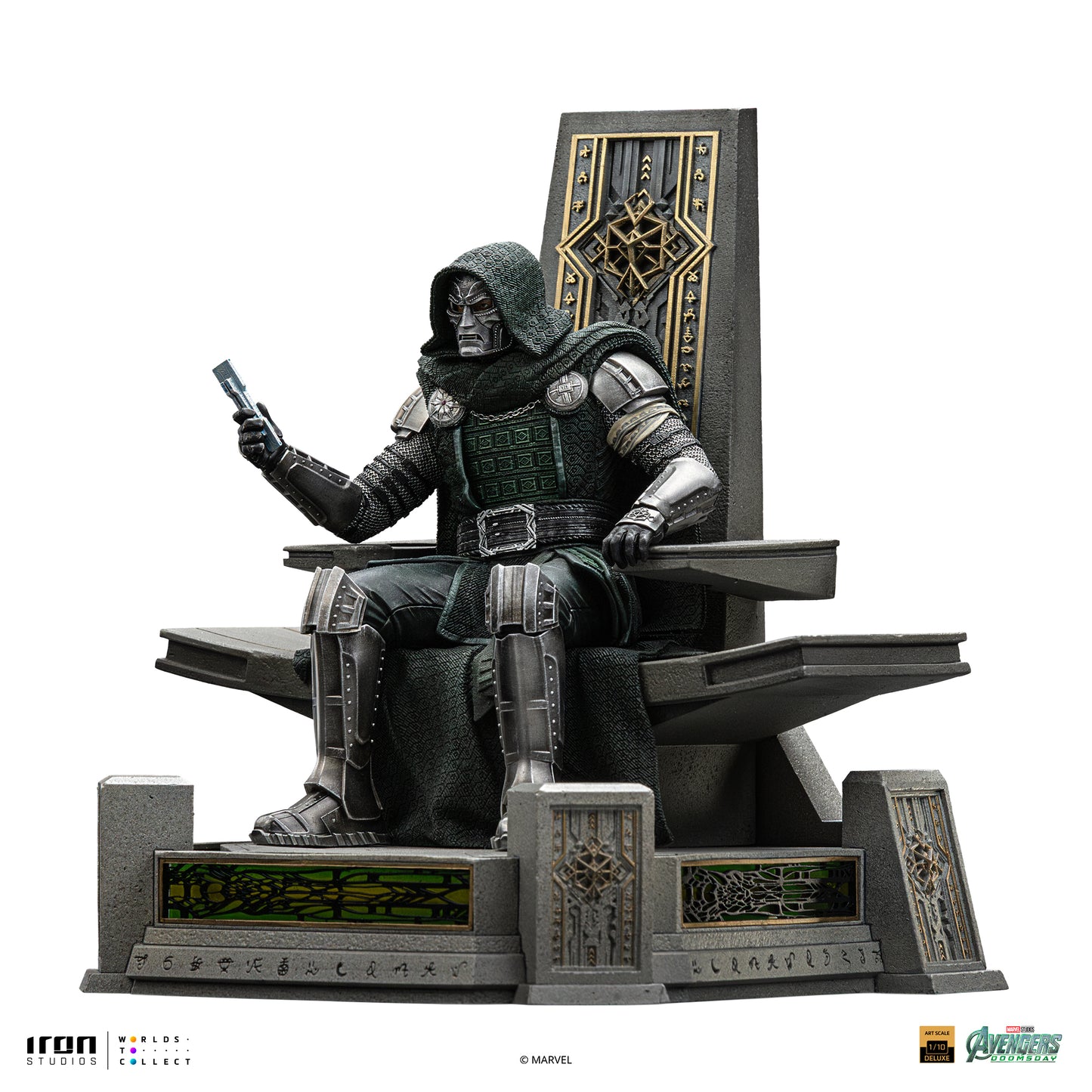 Doctor Doom on Throne Avengers Doomsday 1/10 Scale Statue Pre-order