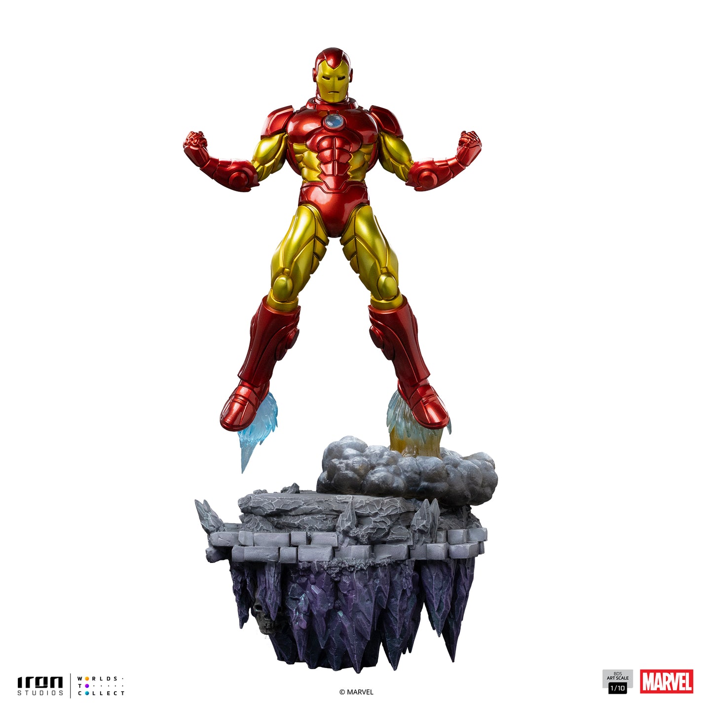Iron Man Infinity Gauntlet Diorama 1/10 Scale Statue Pre-order