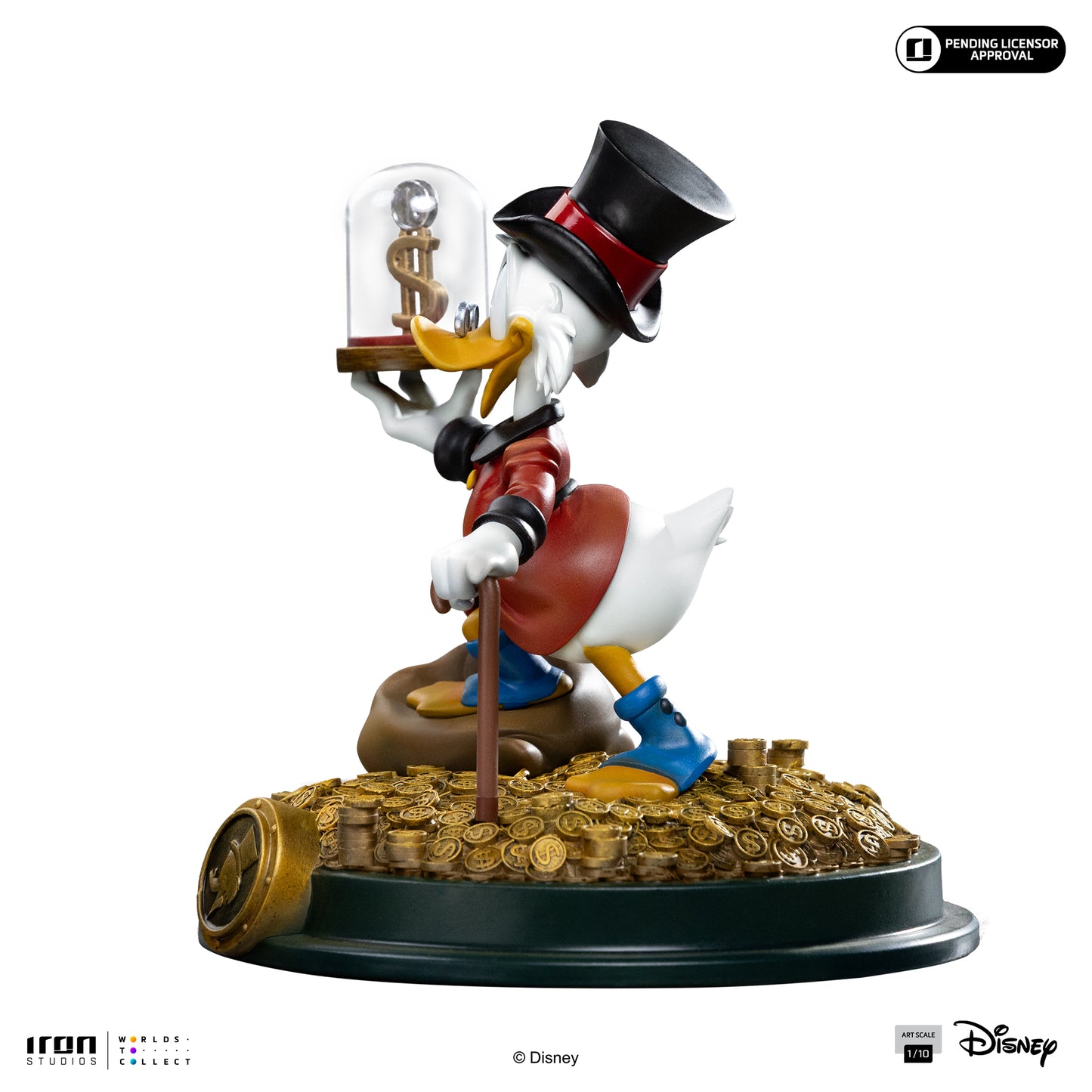 Uncle Scrooge Mcduck DuckTales 1/10 Scale Statue Pre-order
