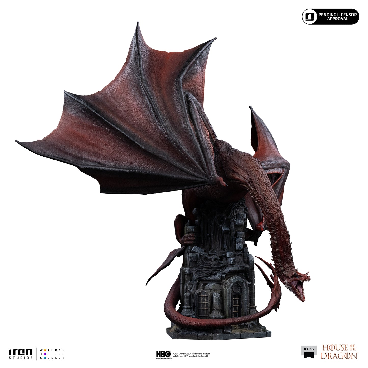 Caraxes House of the Dragon Non-Scale Statue Pre-order