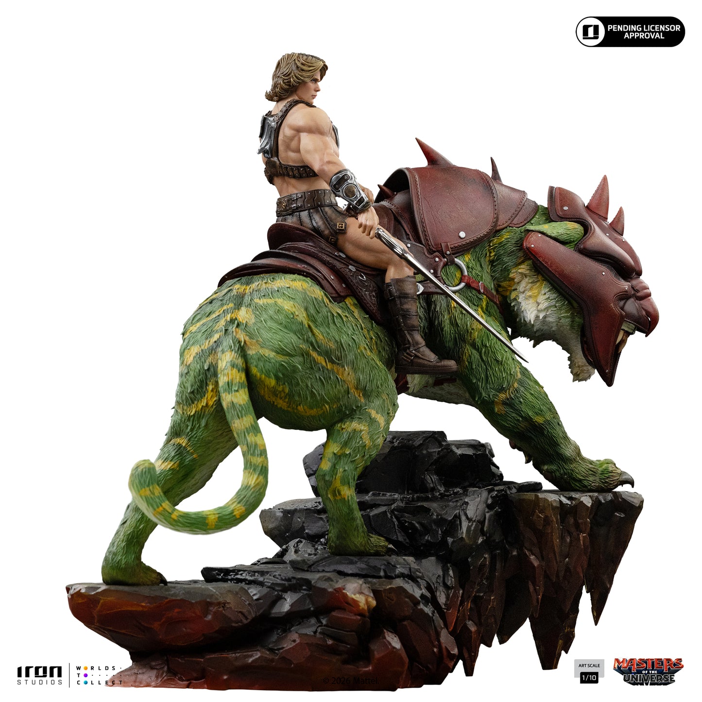 He-Man and Battlecat MOTU Movie 1/10 Scale Statue Pre-order