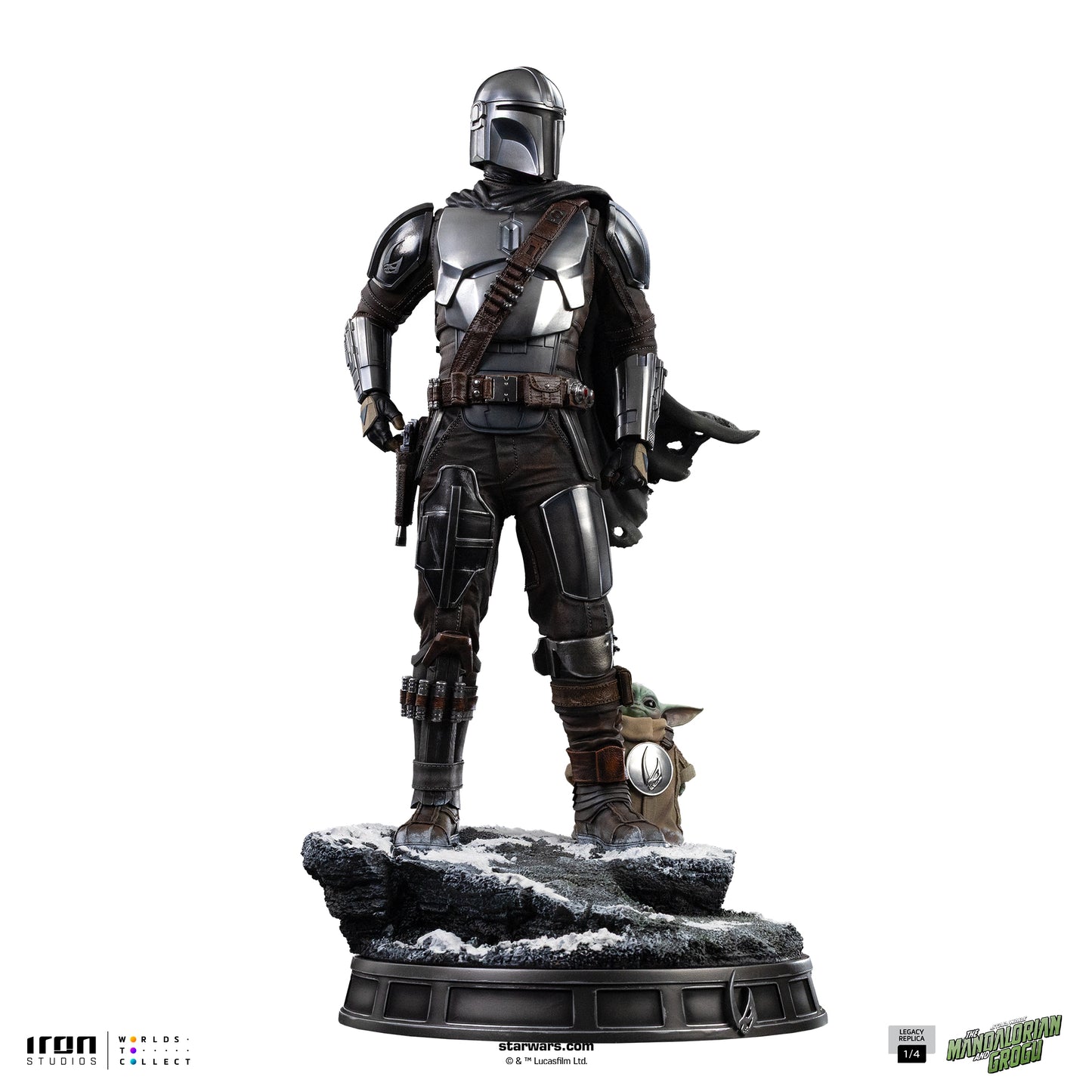 The Mandalorian and Grogu The Mandalorian and Grogu Movie 1/4 Scale Statue Pre-order