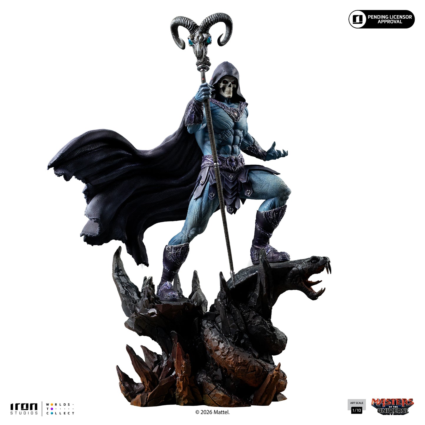 Skeletor Masters of the Universe Movie 1/10 Scale Statue Pre-order