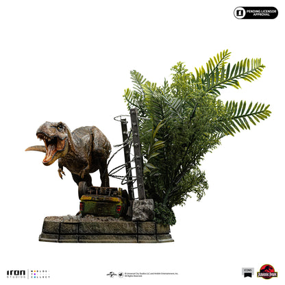 T-Rex Breakout Set A Jurassic Park Non-Scale Statue Pre-order
