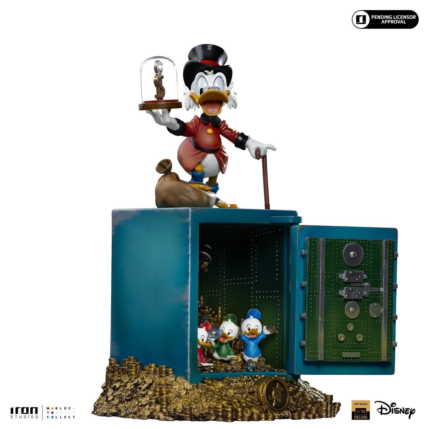 Uncle Scrooge Mcduck and Nephews DuckTales 1/10 Scale Statue Pre-order