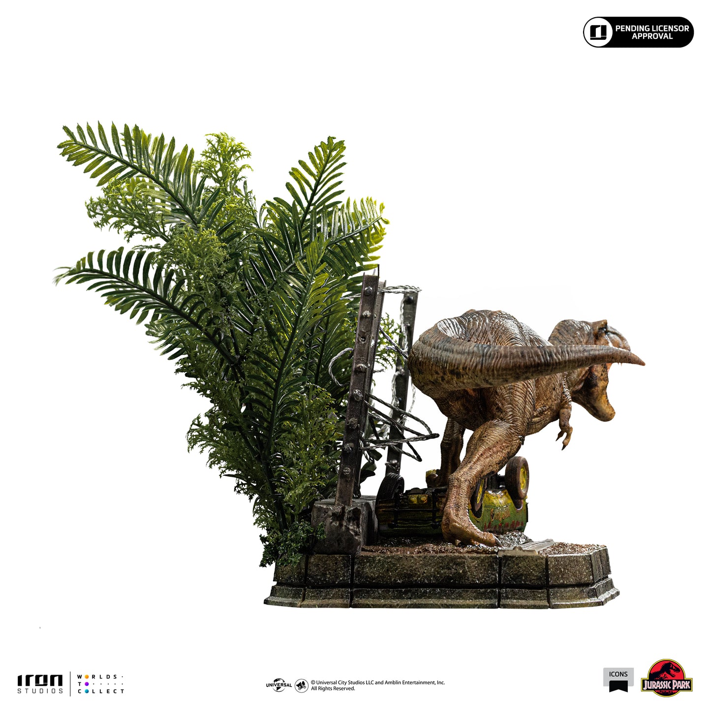 T-Rex Breakout Set A Jurassic Park Non-Scale Statue Pre-order