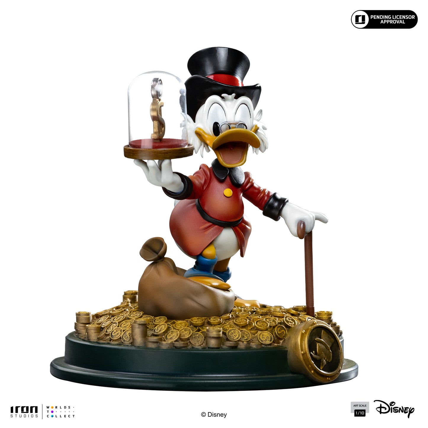 Uncle Scrooge Mcduck DuckTales 1/10 Scale Statue Pre-order