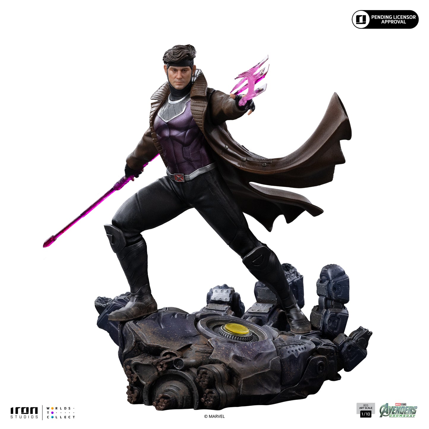Gambit Avengers Doomsday 1/10 Scale Statue Pre-order