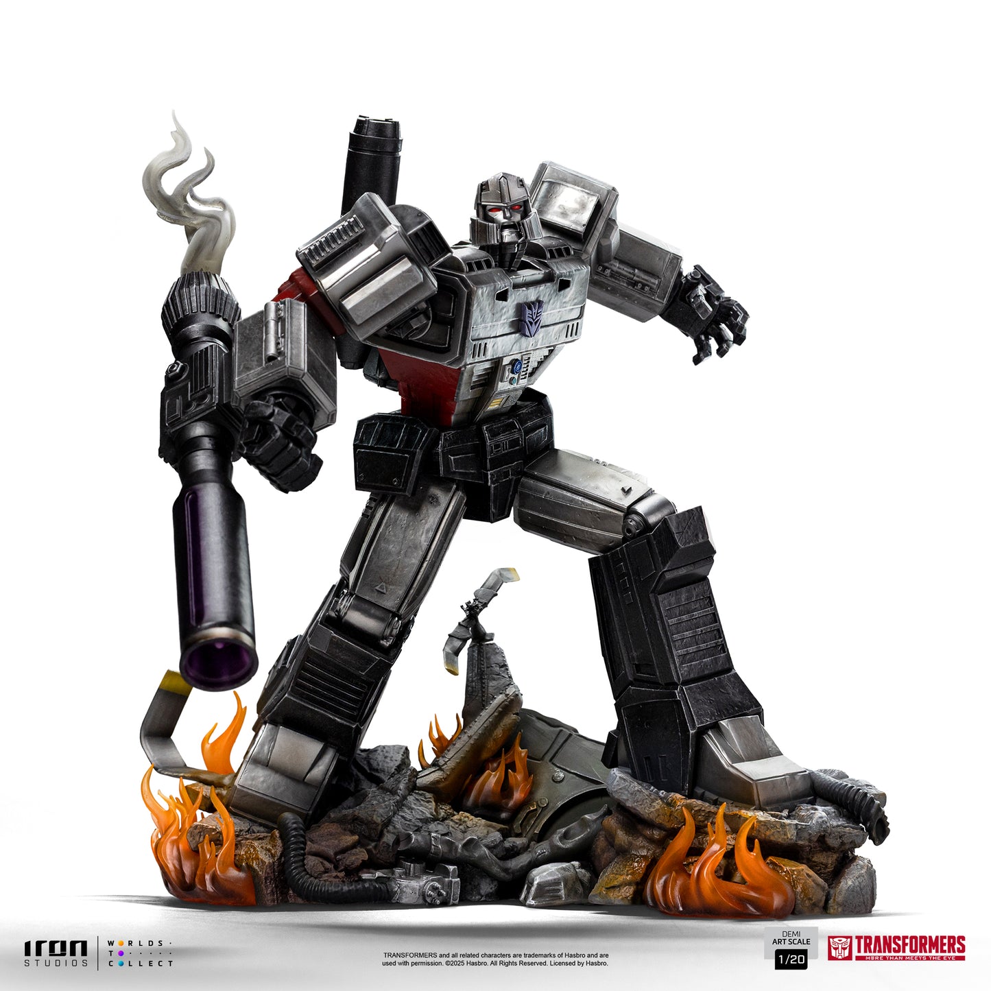 Megatron Transformers 1/20 Scale Statue Pre-order