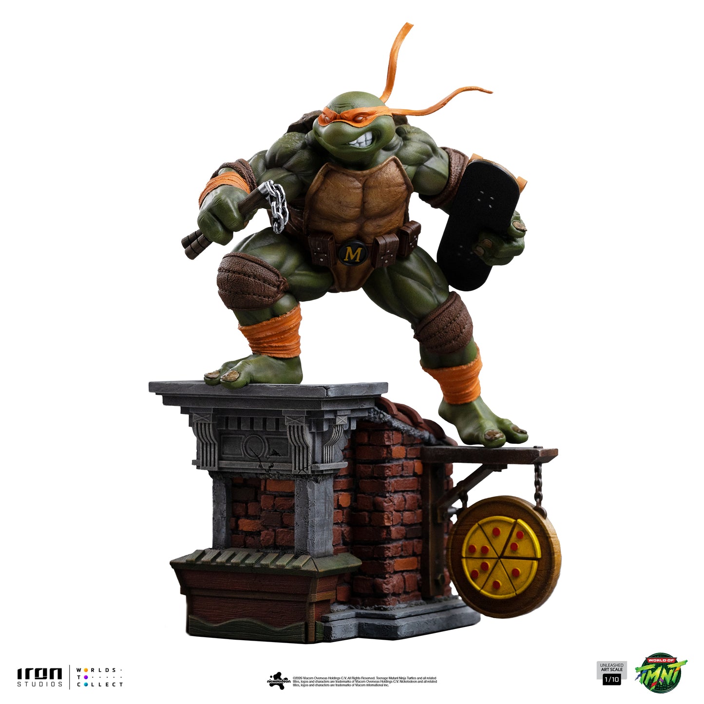 Michelangelo TMNT 1/10 Scale Statue Pre-order
