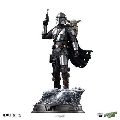 Mandalorian and Grogu The Mandalorian and Grogu Movie 1/10 Scale Statue Pre-order
