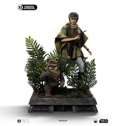 Leia and Wicket Star Wars ROTJ 1/10 Scale Statue Pre-order