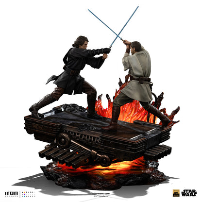 Anakin vs Obi-Wan Diorama Star Wars ROTS 1/10 Scale Statue Pre-order