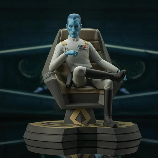 Grand Admiral Thrawn on Throne Star Wars Rebels 1/7 Scale Statue