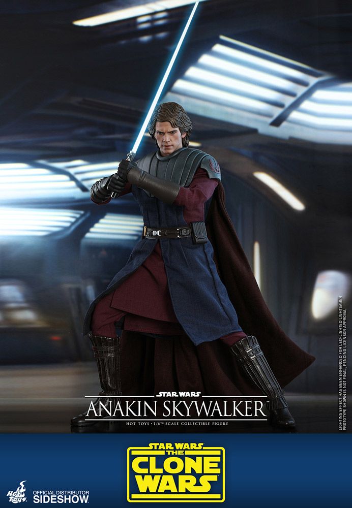 Anakin Skywalker Star Wars The Clone Wars 1/6 Scale Action Figure