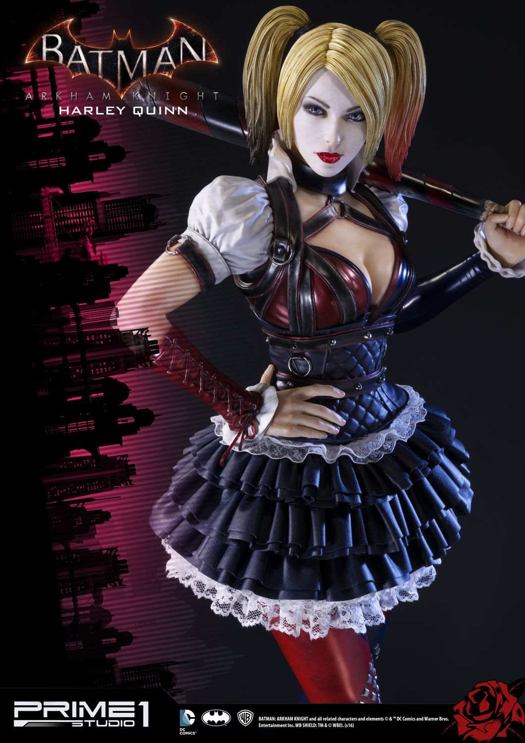 Harley Quinn Arkham Knight 1/3 Scale Statue