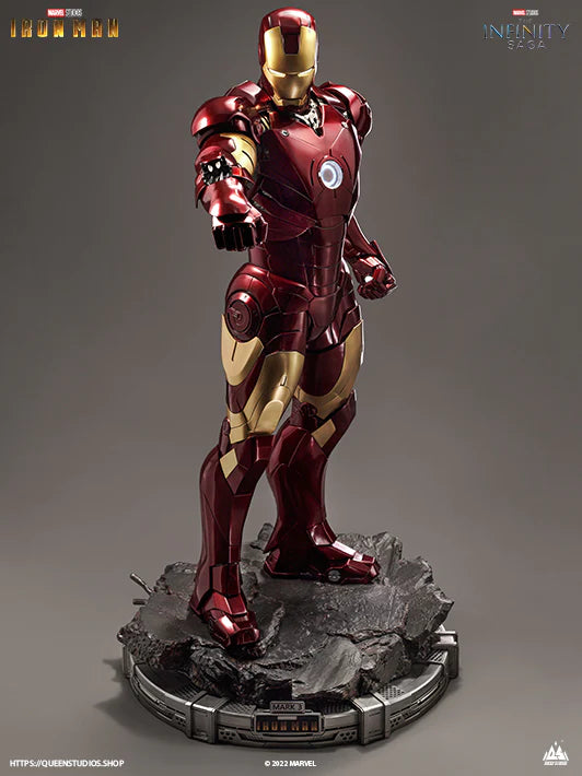 Iron Man Mark 3 Clean 1/2 Scale Statue Pre-order