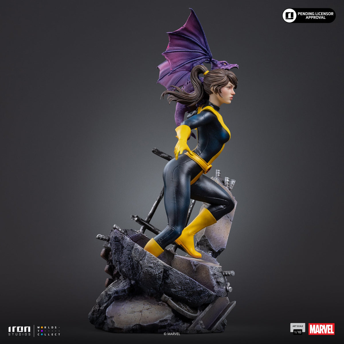 Kitty Pride & Lockheed X-Men 1/10 Scale Statue Pre-order