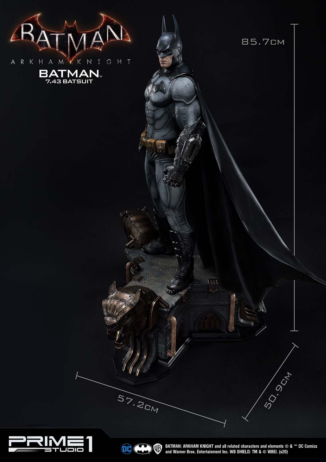 Batman Arkham Knight Batsuit v7.43 Exclusive 1/3 Scale Statue