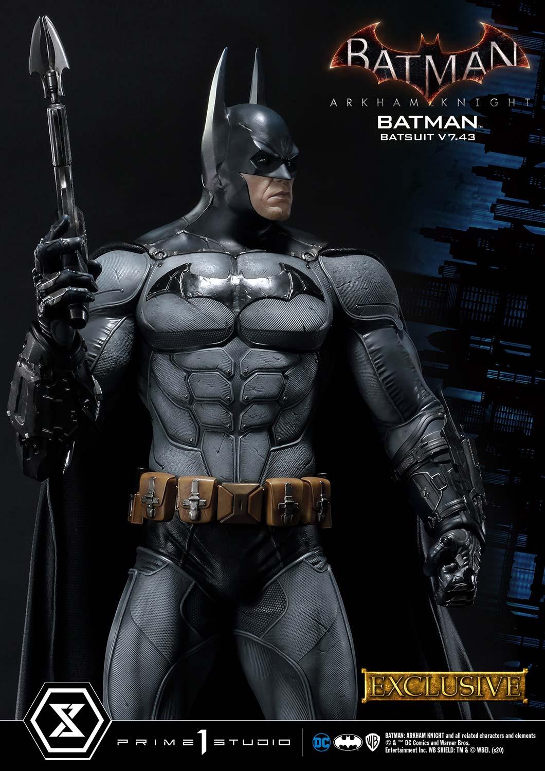 Batman Arkham Knight Batsuit v7.43 Exclusive 1/3 Scale Statue