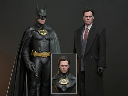Batman and Bruce Wayne Batman Returns Dual Version 1/3 Scale Statue and Bust Pre-order