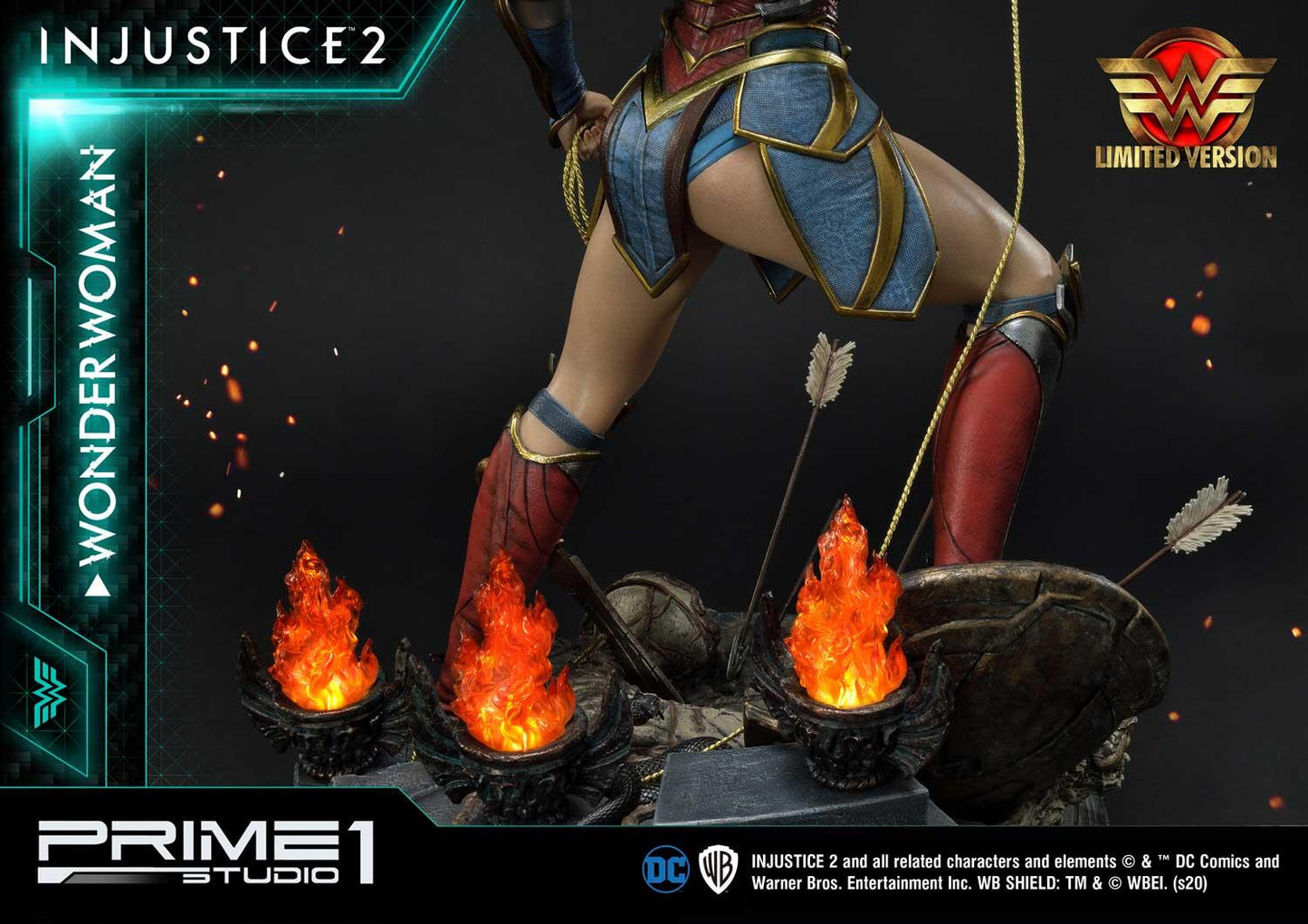 Wonder Woman Limited Version Injustice 2 Prime 1 Studio 1/4 Scale Statue
