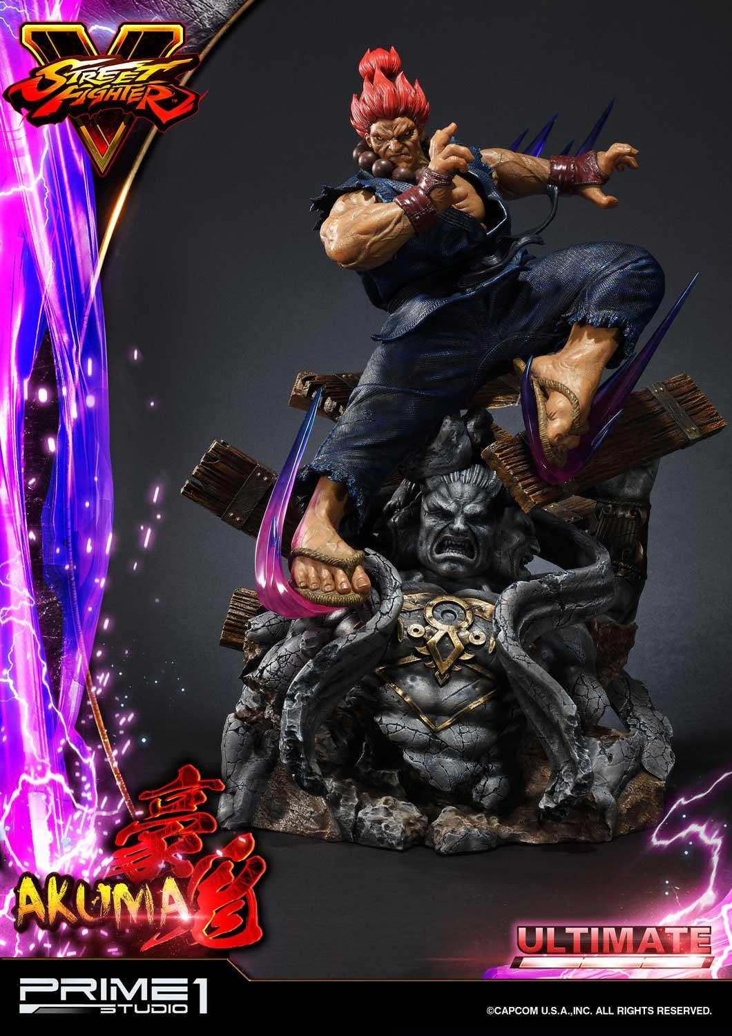 Akuma Ultimate Version Street Fighter V 1/4 Scale Statue